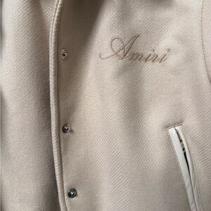 Amiri nude bones jacket